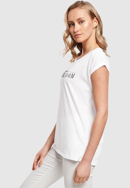 Produktbild Merchcode Ladies Time to bloom - Extended Shoulder Tee - 118693 (XL)