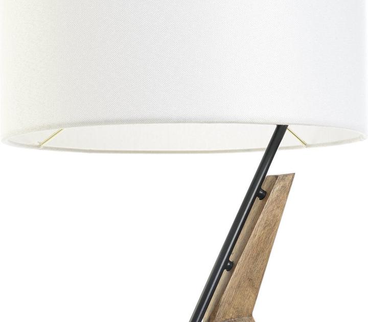 Produktbild DKD Home Decor Desk lamp Black Metal Brown White Oak 220 V 50 W 35 x 35 x 54 cm