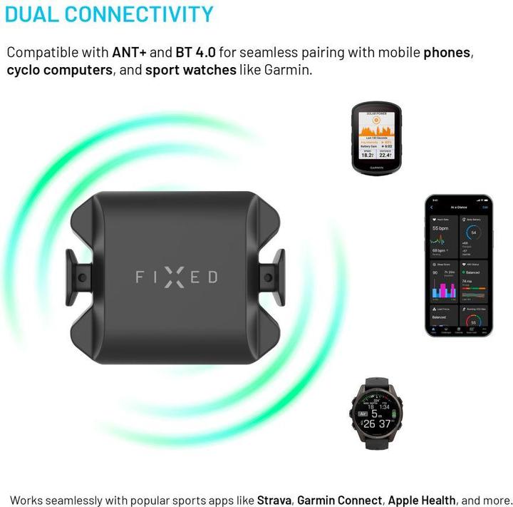 Image du produit Fixed Capteur de cadence/vitesse Spin, noir