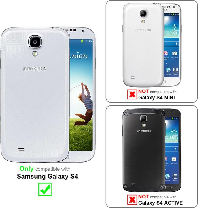 Produktbild Cadorabo Flip wie Invisible Cover (Samsung Galaxy S4)