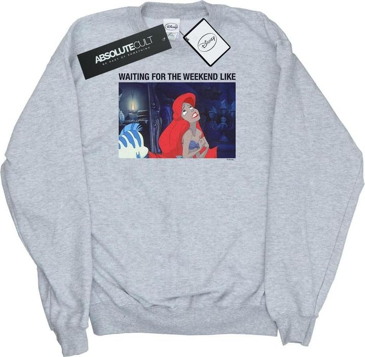 Produktbild Disney The Little Mermaid Waiting For The Weekend Sweatshirt (XL)
