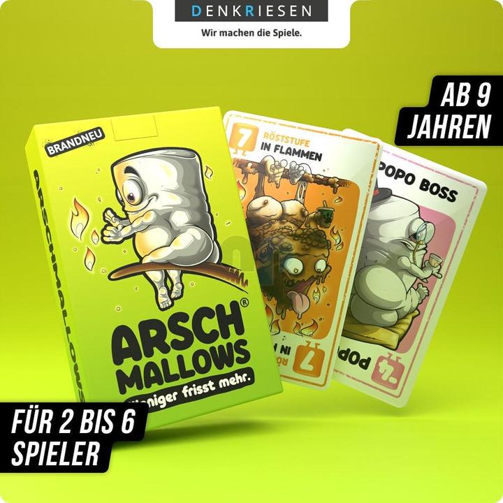 Produktbild Denkriesen Arschmallows® - "Weniger Frisst Mehr" (Deutsch)