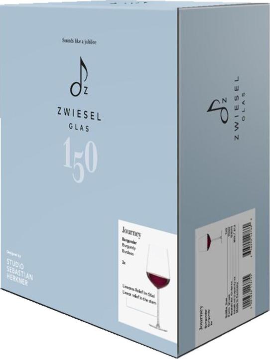 Actual product image Zwiesel ZWG Burgundy glass Journey805ml (80.50 cl, 2 Glasses, Red wine glasses)