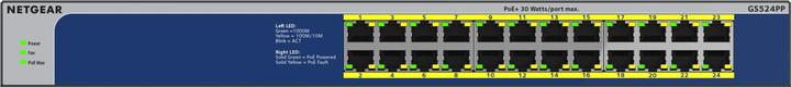 Actual product image Netgear GS524PP (24 Ports)