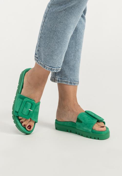 Actual product image Vitaform Pantoletten Damen Weite H Samtziegenleder (38)