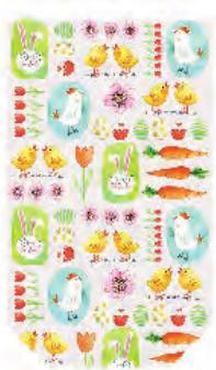 Image du produit Braun + Company Sac transparent Bunny & Chick 14,5 x 23,5 cm, 10 pièces (10 x, 14,5 x 23,5 cm)