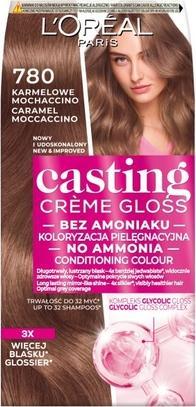L'Oréal Paris L'OREAL Casting Creme Gloss farba do włosów 780 Karmelowe Mochaccino (780 Karmelowe Mochaccino)