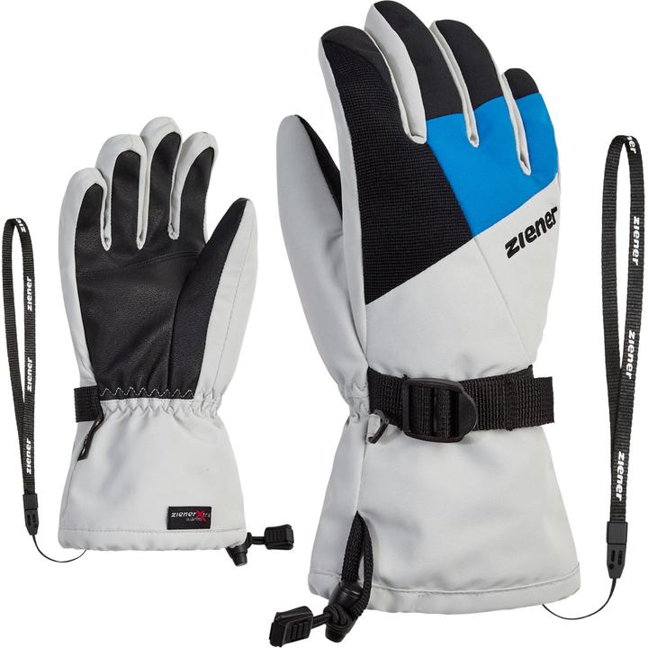 Actual product image Ziener Alpine Junior Ski Gloves LANI GORETEX grey - 6,5 (6.5)