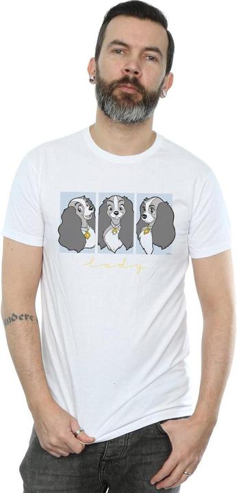 Produktbild Disney Lady And The Tramp Lady Frames TShirt (4XL)