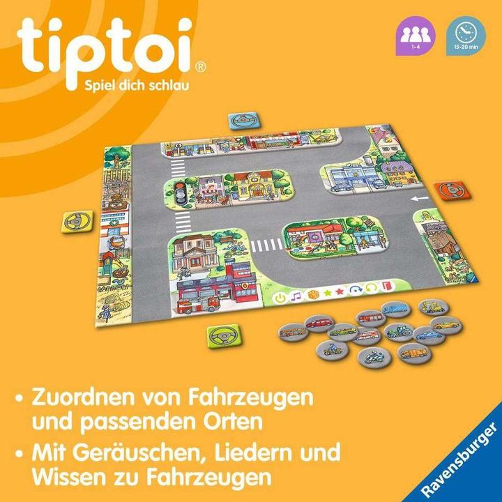 Actual product image tiptoi Vehicles in the city '22 D (German)