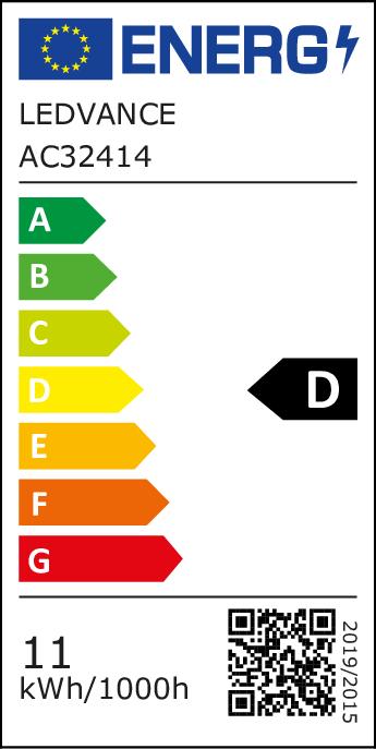 Energie-Label Osram Led Retrofit Classic A (E27, 100 W, 1521 lm, 1 x, D)