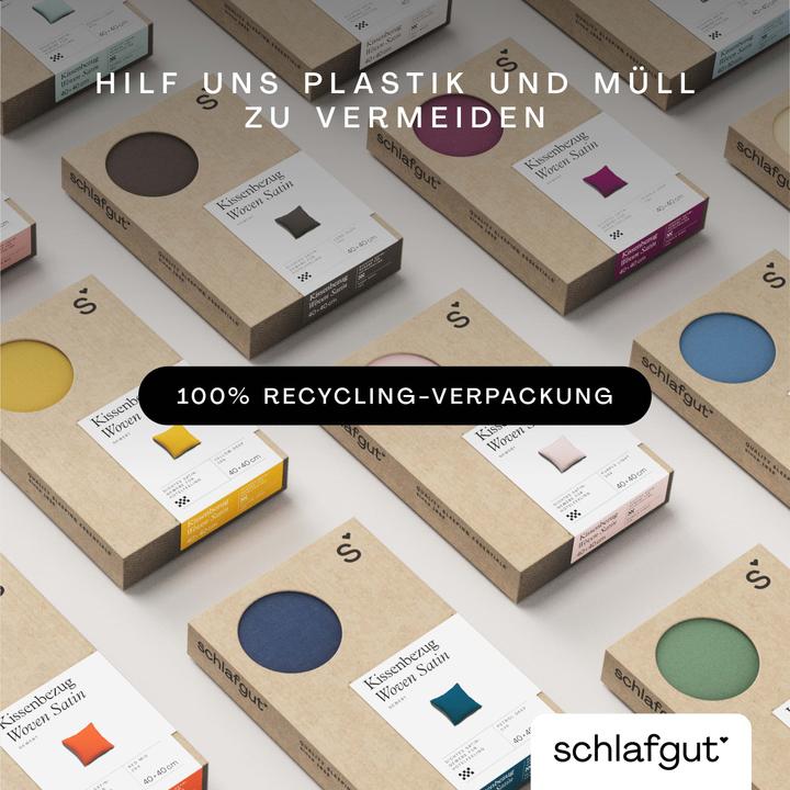 Image du produit schlafgut Woven Satin (Taie d'oreiller, 60 x 80 cm)