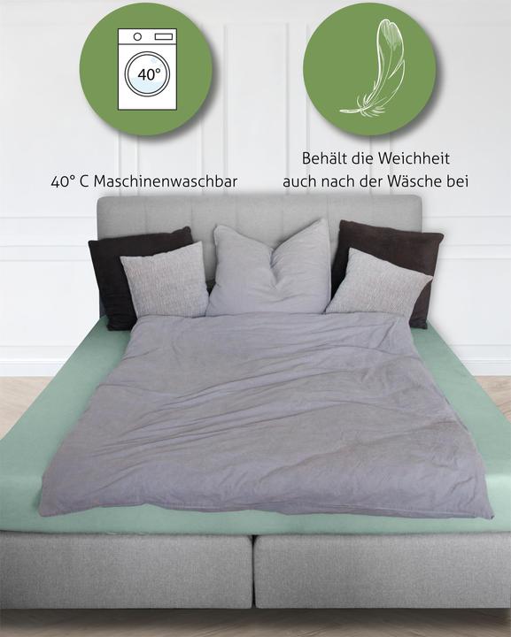 Image du produit Aspero Drap-housse en bambou Macau (140 x 200 cm)