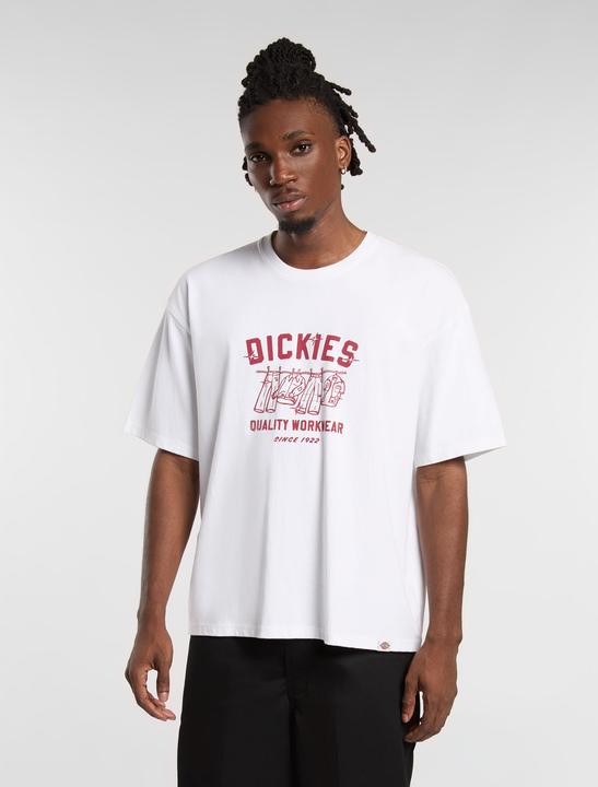 Produktbild Dickies Laundry Boxy Ss Tee White (L)