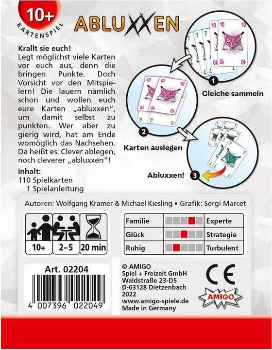 Produktbild Amigo Abluxxen (Deutsch)