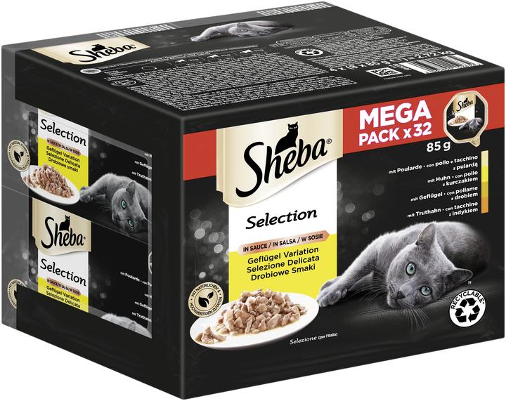 Produktbild Sheba Selection In Sauce Mp (Senior, 32 Stk., 2720 g)
