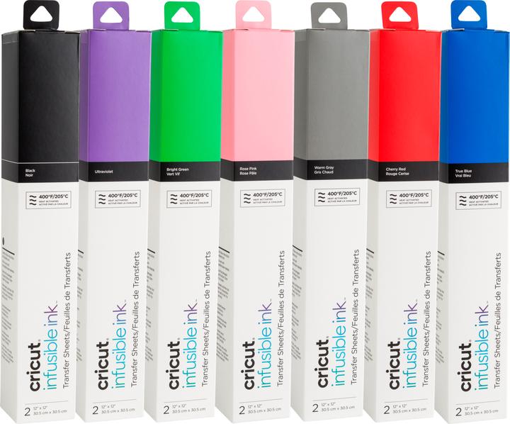 Actual product image Cricut Iron-on film Infusible Ink 2 pieces, violet