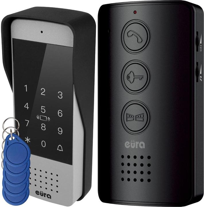Produktbild Eura Türsprechanlage ADP-34A3 schwarz