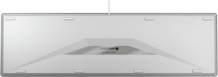 Actual product image CHERRY TAS KC 6000 C FOR MAC Corded US-Layout silver/white (US, Cable)