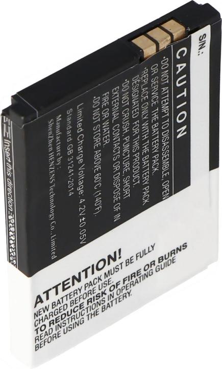 Actual product image AccuCell Battery AVM Fritz Fon M2, Fritz! Fon M2, FRITZ!FON C4, BAK130506, Fritz!Fon M2