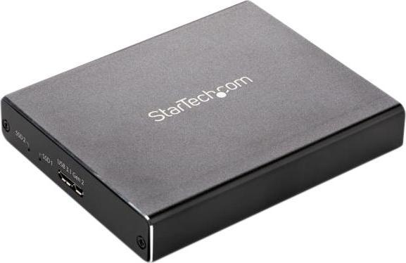 Actual product image StarTech HDD Drive Enclosure Dual-Slot (M.2 2230, M.2 2260, M.2 2242, M.2)