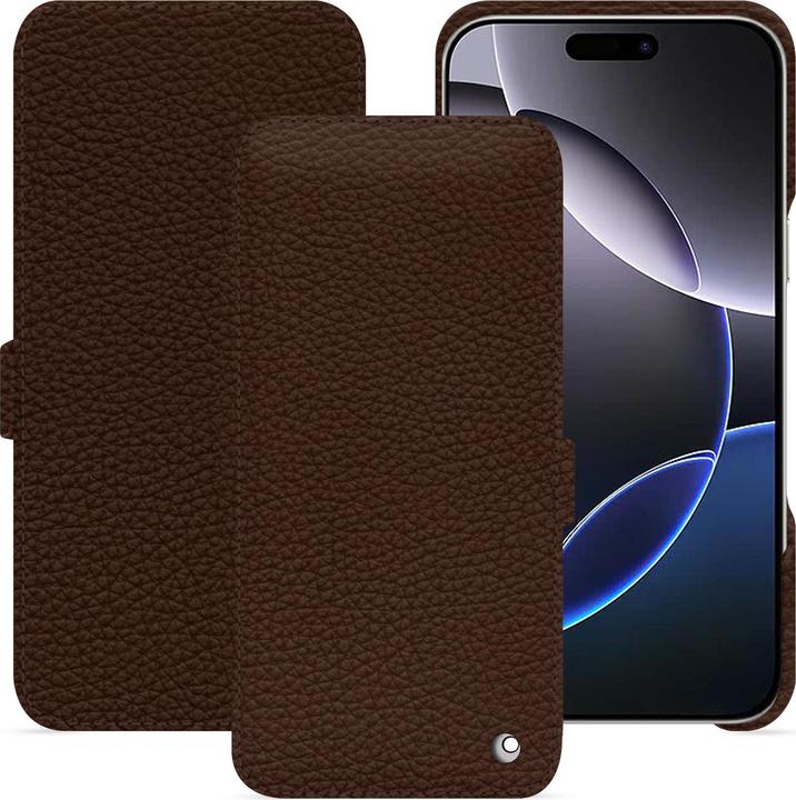 Actual product image Noreve Horizontal leather flap shell (Apple iPhone 16 Pro Max)