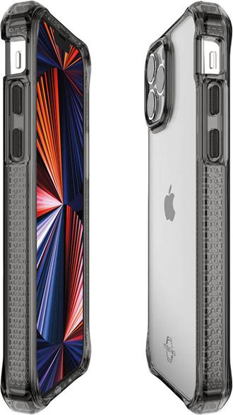 Produktbild Itskins Drop-Protection Cover HYBRID CLEAR black and transparent (Apple iPhone 13 Pro Max)