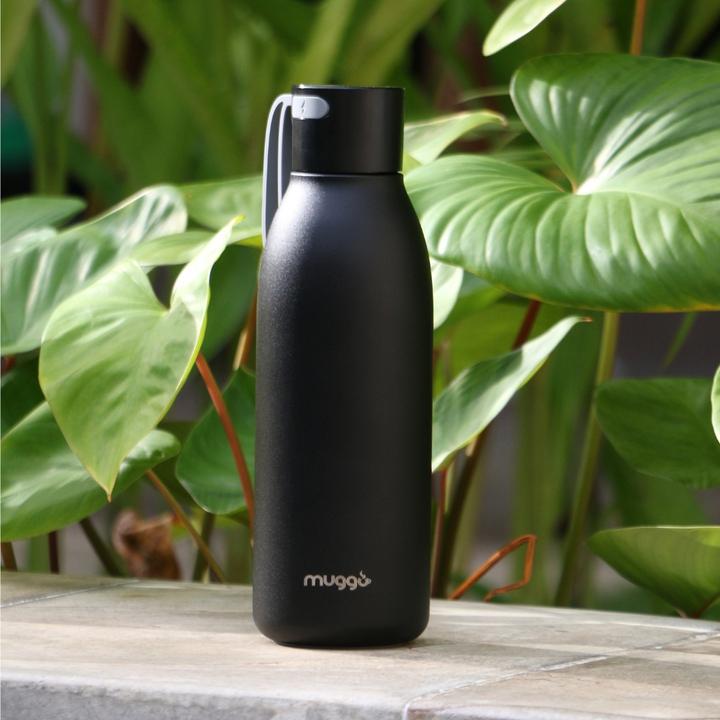 Actual product image Muggo Pure self cleaning UVC 750ml Bottle black