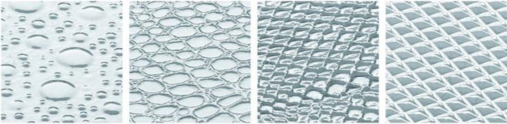 Actual product image Pavoni Texture foils starter set, 8 motifs