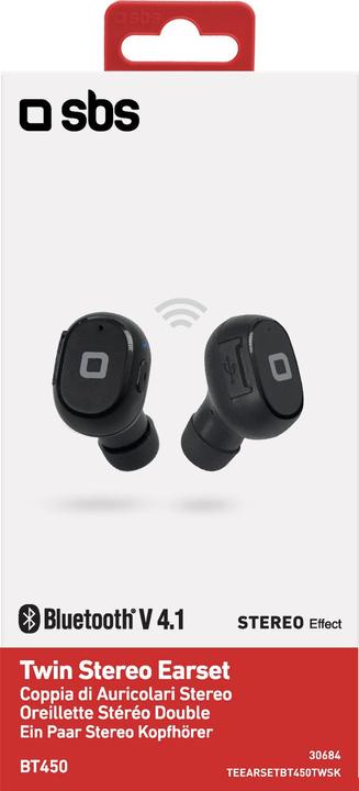 Actual product image SBS Pair of multipoint earphones (Wireless)