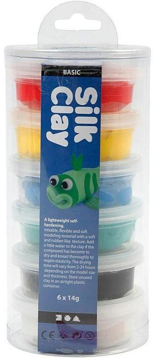 Actual product image Creativ Company Silk modelling clay Basic Set
