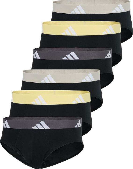 Immagine prodotto adidas Confezione da 6 slip / mutande Active Flex in cotone (XXL, confezione da 6)