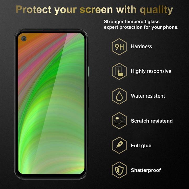 Immagine prodotto Cadorabo Vetro di protezione del display a schermo intero (1 Pezzo/i, Google Pixel 4a)