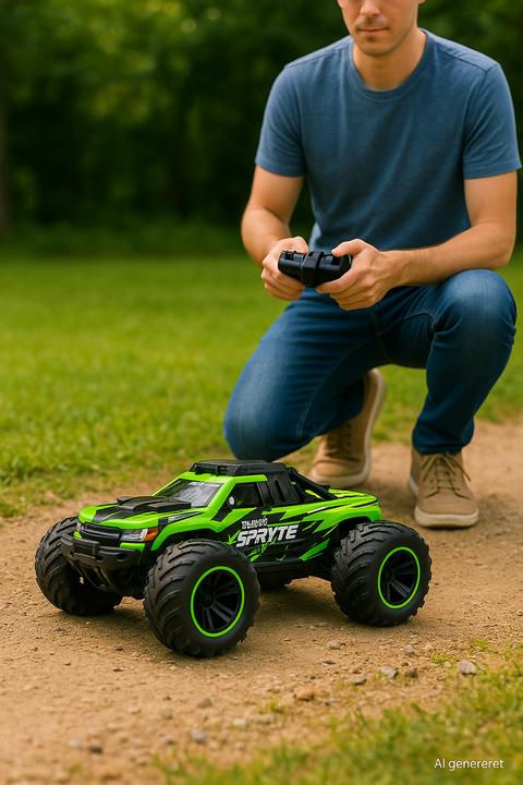 Produktbild Blackzon - Spryte MT 1/20 4WD Electric Monster Truck - Green (540300) (RTR Ready-to-Run)
