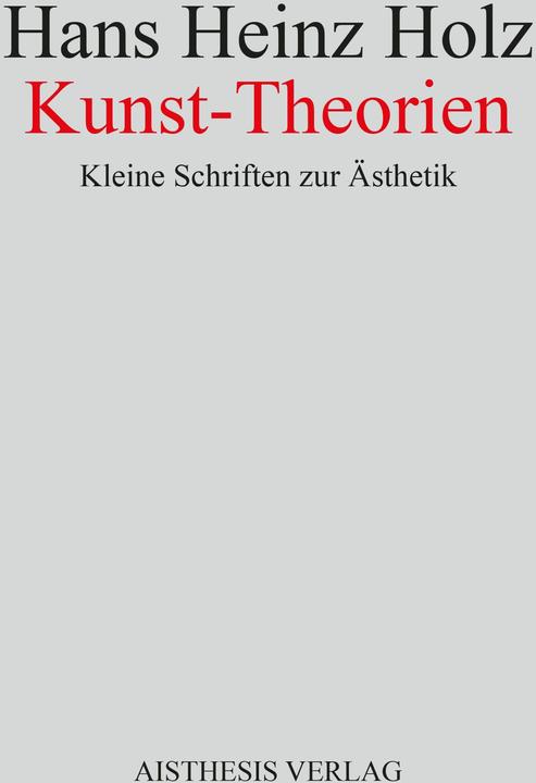 Produktbild Kunst-Theorien (Deutsch, Hans Heinz Holz, 2025)