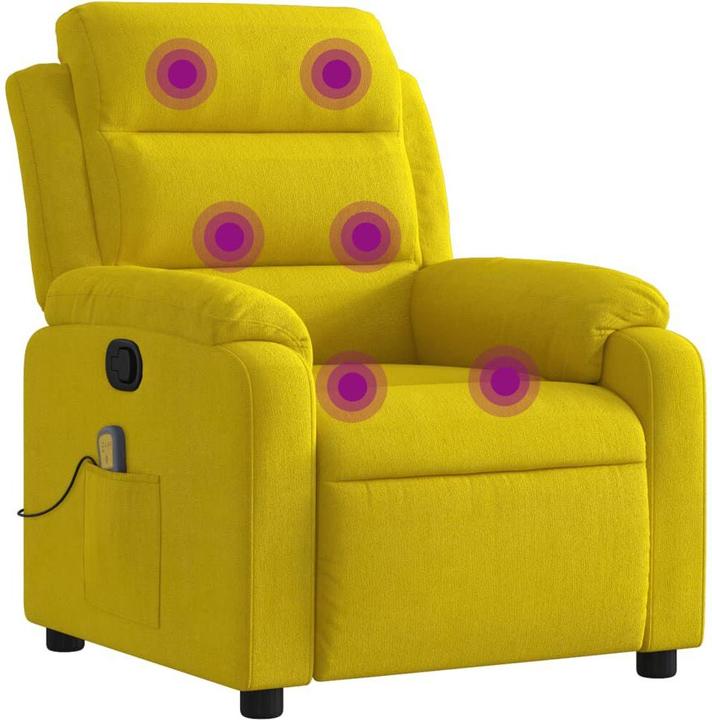 Produktbild VidaXL Massagesessel Samt