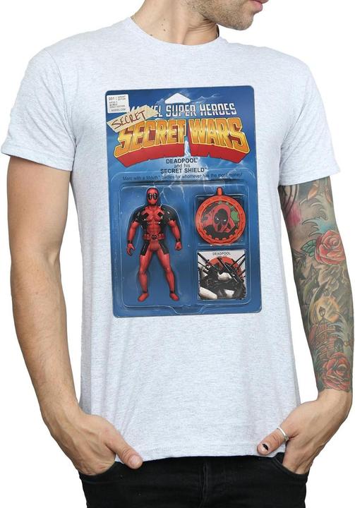 Produktbild Deadpool Secret Wars Action Figure TShirt (L)