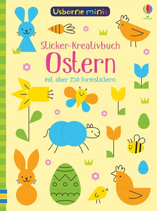 Produktbild Minis - Sticker-Kreativbuch: Ostern
