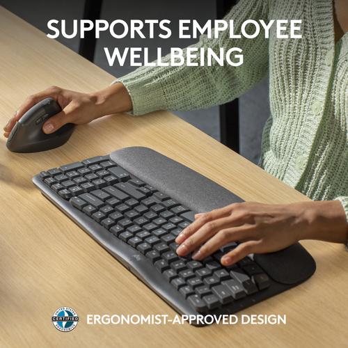 Actual product image Logitech Wave Keys for Business (Eng. Int., Wireless)