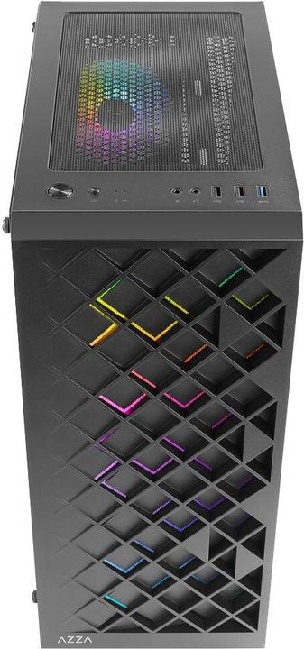 Image du produit Azza Geh Midi ATX Spectra 280B verre trempé ARGB (mATX, Mini-ITX, ATX)