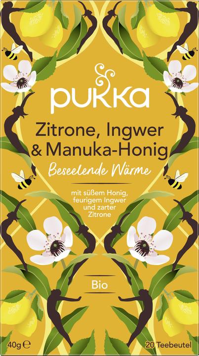 Immagine prodotto Pukka Miele al limone, zenzero e manuka (40 g)