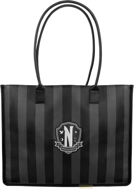 Immagine prodotto Cinereplicas Mercoledì: Borsa della spesa nera Nevermore Academy