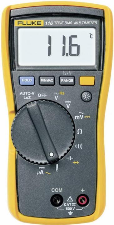 Actual product image Fluke Hand-held multimeter (CAT III 600V)