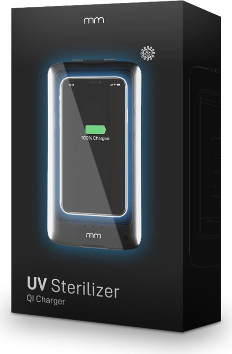 Produktbild Mikamax UV Sterilizer w. QI Wireless Charger for Smartphones (10 W)