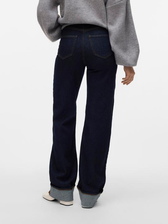 Actual product image Vero Moda VMTESSA Hohe Taille Weiter Beinschnitt Jeans Weit geschnitten (W29/L32)