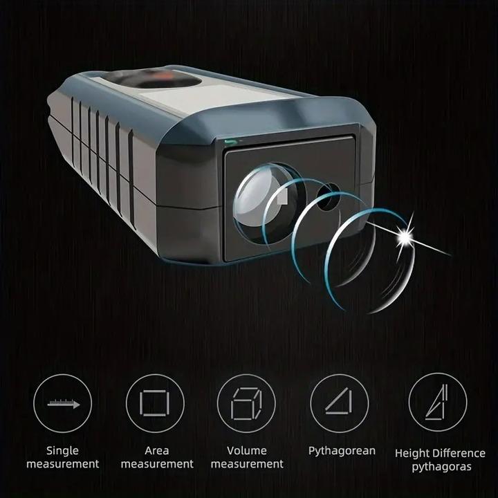 Produktbild Cbx 100m Laser-Entfernungsmesser R100, Digitales Distanzmessgerät, Lasermessgerät (100 m, 690 nm)