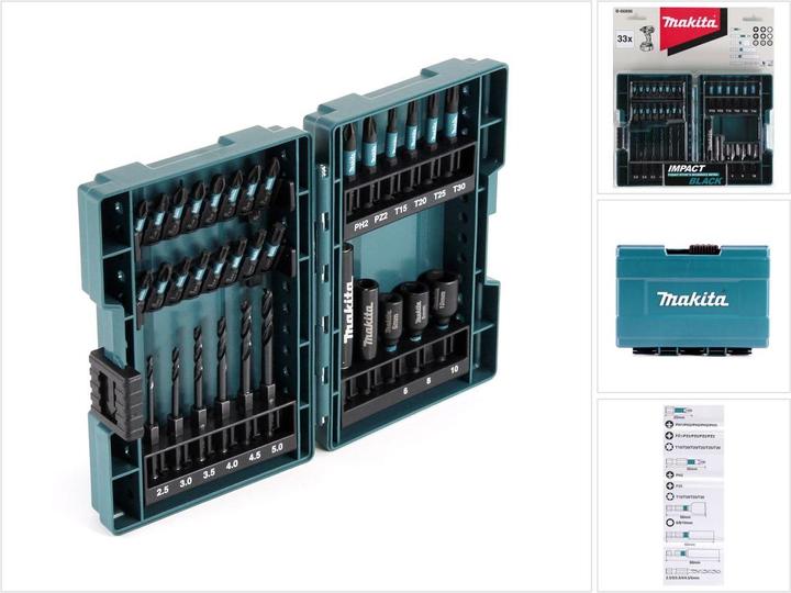 Productafbeelding Makita Boorset (3, 5, 4, 3,5, 2,5, 4,5)