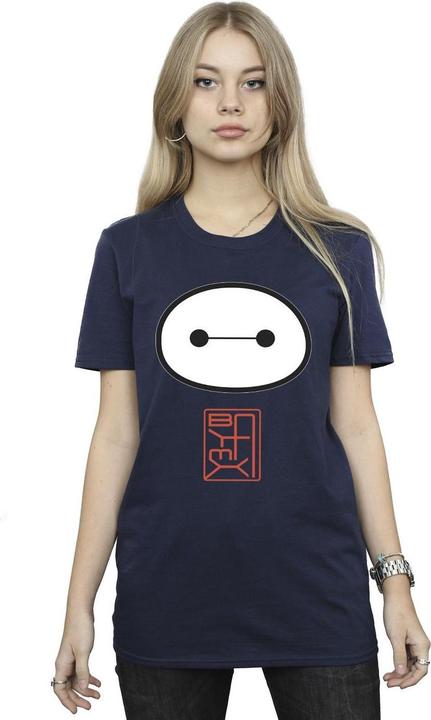 Immagine prodotto Disney Big Hero 6 Baymax Icon Maglietta Ampia Donna (L)