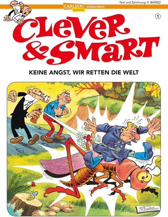 Clever und Smart 1: Clever & Smart, Band 1 (German, Francisco Ibáñez, 2018)