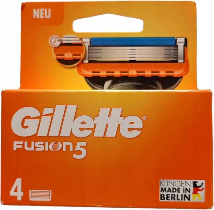 Image du produit Gillette Fusion 5 Cargador 4 Unidades